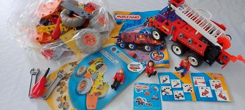 2x Meccano Junior + gratis kleine voertuigjes Nieuwpr. 56€., Enfants & Bébés, Jouets | Éducatifs & Créatifs, Comme neuf, Enlèvement ou Envoi