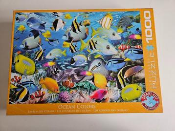 Puzzel Eurographics 1000 stukjes Ocean Colors