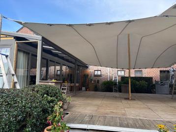 Stretchtent 7,5m x 8m WIt beschikbaar voor biedingen