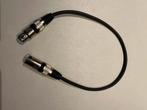 Omnitronic 30220400 XLR-stekker 3p- male - female - 50cm, Ophalen of Verzenden, Zo goed als nieuw