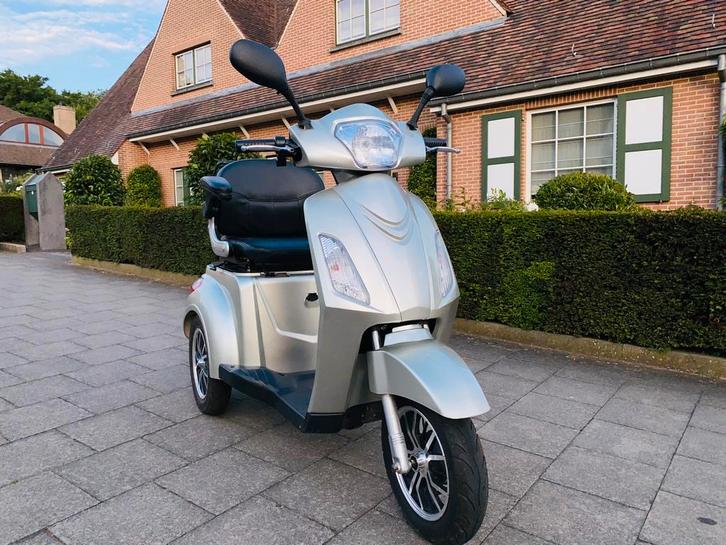Scootmobiel 25km/u elektrische scooter invalide rolwagen, Diversen, Rolstoelen, Zo goed als nieuw, Elektrische rolstoel, Inklapbaar