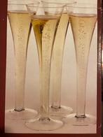 4 Champagneglazen NIEUW, Ophalen, Nieuw