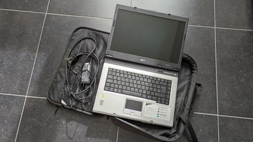 Laptop Acer Aspire 5002WLMi met opbergtas, Computers en Software, Windows Laptops, HDD, Ophalen of Verzenden