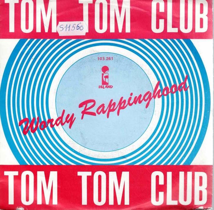 Vinyl, 7"   -   Tom Tom Club – Wordy Rappinghood, Cd's en Dvd's, Vinyl | Overige Vinyl, Overige formaten, Ophalen of Verzenden
