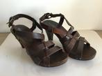 Dames sandalen van het merk Tamaris - Bruin kleurig - maat 3, Kleding | Dames, Ophalen of Verzenden, Bruin
