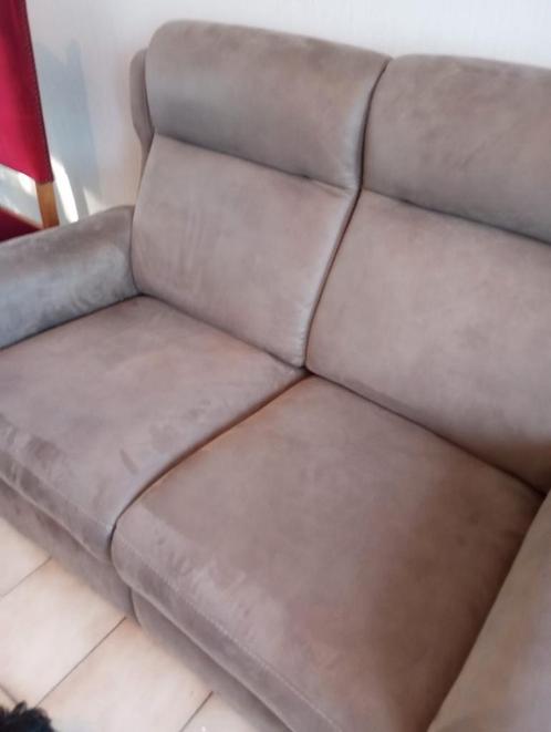Zetel, tweezit, 2 aparte electrische relaxen, prima staat, Huis en Inrichting, Zetels | Zetels en Chaises Longues, Zo goed als nieuw
