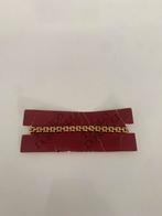 Vergulde armband, Handtassen en Accessoires, Armbanden, Ophalen, Nieuw, Goud, Goud