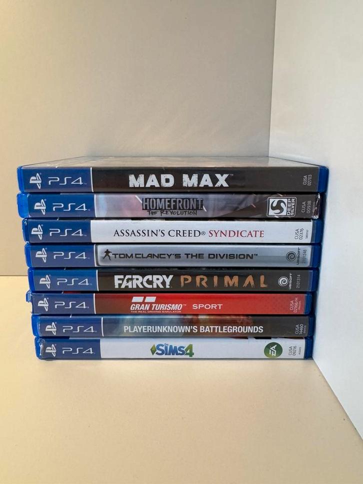 PS4 games set – 8 spellen – ook los te koop, Games en Spelcomputers, Games | Sony PlayStation 4, Zo goed als nieuw, Sport, 3 spelers of meer
