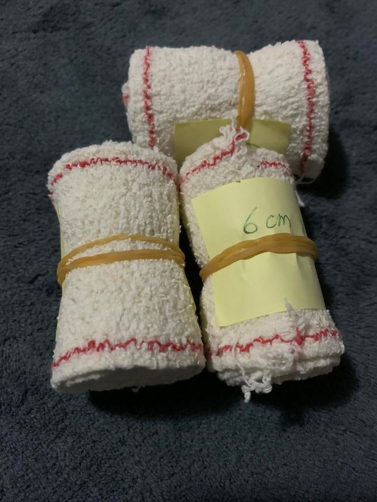 Rekwindels (1 kopen + 1 gratis). 6 cm x 0,60 meter., Enlèvement, Utilisé