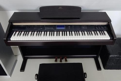 Digitale piano Yamaha, Muziek en Instrumenten, Piano's, Zo goed als nieuw, Piano, Zwart, Digitaal, Ophalen