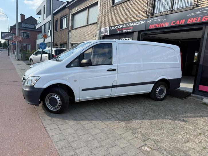 Mercedes Vito 113CDI **Airco**Lang Chassi**Netto 7024**, Auto's, Bestelwagens en Lichte vracht, Bedrijf, Te koop, ABS, Airbags