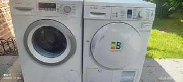 Wasmachine en droogkast 