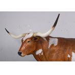 Bull Texas Longhorn beeld – Stier Lengte 288 cm, Verzamelen, Dierenverzamelingen, Ophalen, Nieuw