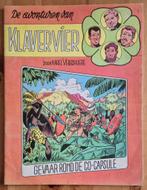 Klavervier 1 Gevaar rond de Co-capsule 1e druk 1963, Gelezen, Eén stripboek, Ophalen of Verzenden, Karel Verschuere