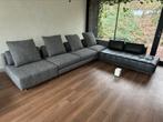 Minotti Freeman hoekbank NP €21.000,- z.g.a.n., Huis en Inrichting, Zetels | Zetels, Ophalen of Verzenden, Hoekbank, Stof