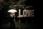 Lichtletters huwelijk LOVE, Ophalen, Zo goed als nieuw