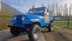 Jeep cj7 oldtimer gekeurd met 4 zitplaatsen, Auto's, 4 zetels, Zwart, 4 cilinders, Blauw