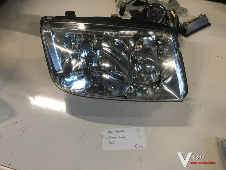 Vw Bora 1.9 Tdi 1999 Koplamp Rechts, Auto-onderdelen, Verlichting, Gebruikt, Ophalen of Verzenden