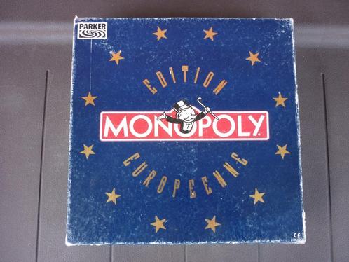Jeu de société - Monopoly Edition Européenne - Parker, Hobby & Loisirs créatifs, Jeux de société | Jeux de plateau, Utilisé, 1 ou 2 joueurs