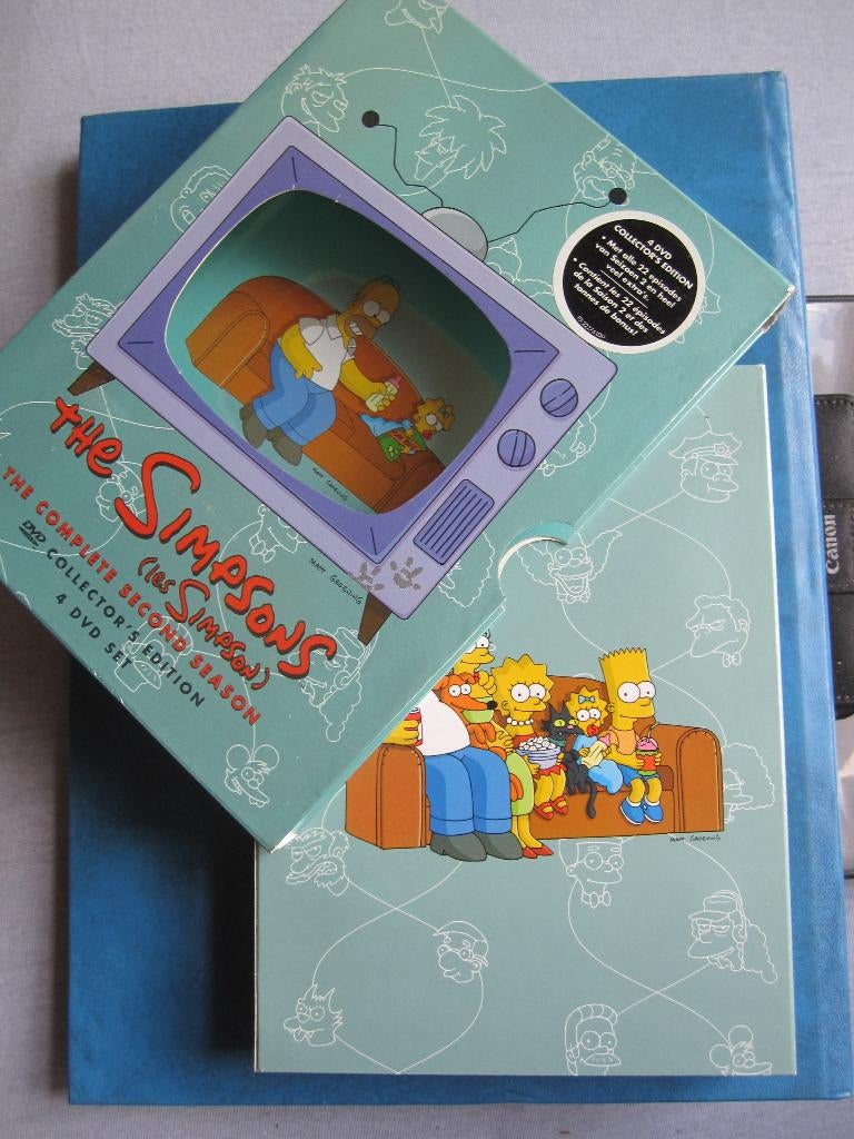 Les Simpsons - L'intégrale de la deuxième saison (1990) 4 di, CD & DVD, DVD | Films d'animation & Dessins animés, Comme neuf, Américain