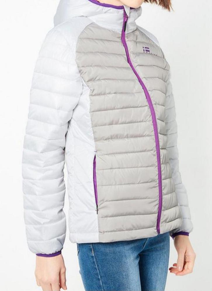 Lichtgewicht donsjack 42-44 nieuw label, Kleding | Dames, Jassen | Winter, Nieuw, Maat 42/44 (L), Wit, Verzenden