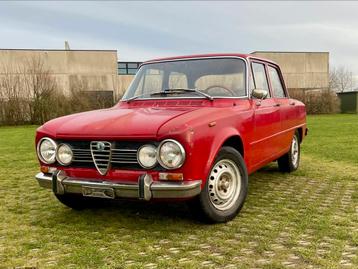 Alfa Romeo Giulia 1300 super *projectwagen* beschikbaar voor biedingen