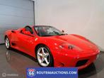 Ferrari 360 Spider | 2002 | Route 66 Auctions, Auto's, Ferrari, Gebruikt, Zwart, Bedrijf, Handgeschakeld