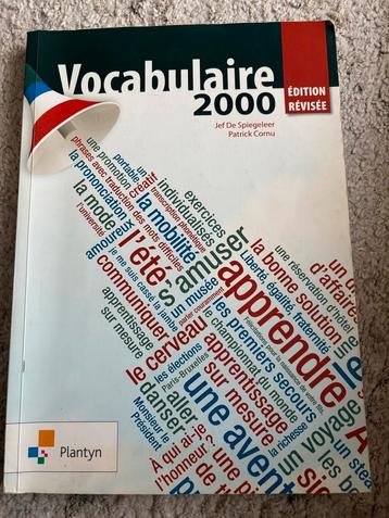 Vocabulaire 2000 en francais beschikbaar voor biedingen