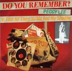 45t peggy lee---is that all there is/me and my shadow---, Cd's en Dvd's, Vinyl Singles, Pop, Gebruikt, Ophalen of Verzenden, 7 inch