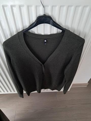 Donkergroene NIEUWE Gilet maat M beschikbaar voor biedingen