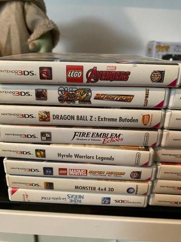 Nintendo 3DS-spellen  beschikbaar voor biedingen