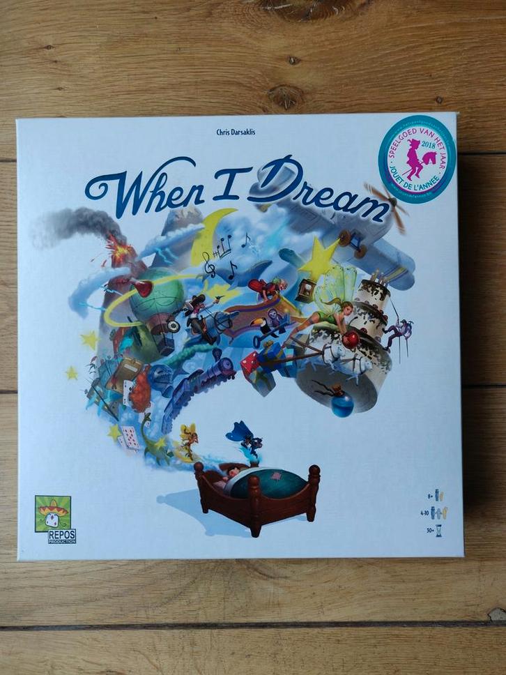 When I dream - Weer een spel van nonkel Marcel., Hobby en Vrije tijd, Gezelschapsspellen | Bordspellen, Zo goed als nieuw, Ophalen of Verzenden