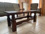 Salontafel, Huis en Inrichting, Tafels | Salontafels, Eikenhout, Zo goed als nieuw, Rechthoekig, Antiek