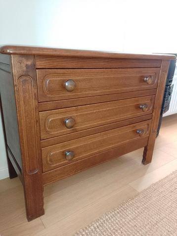 Eiken commode diepte 47 hoogte 83 en lengte 110, Enlèvement, Comme neuf
