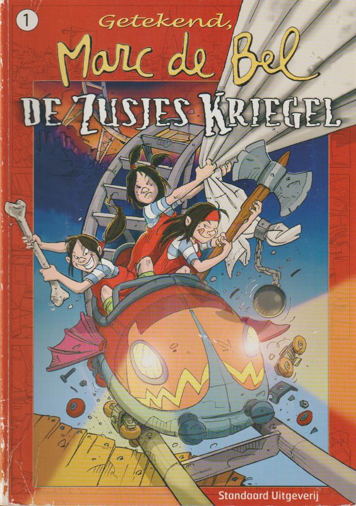 Vijf strips - Getekend Marc De Bel - volledige reeks., Boeken, Stripverhalen, Verzenden