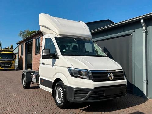 Volkswagen Crafter 2.0 TDI 180PK DSG BE TREKKER (bj 2018), Auto's, Bestelwagens en Lichte vracht, Te koop, ABS, Airconditioning