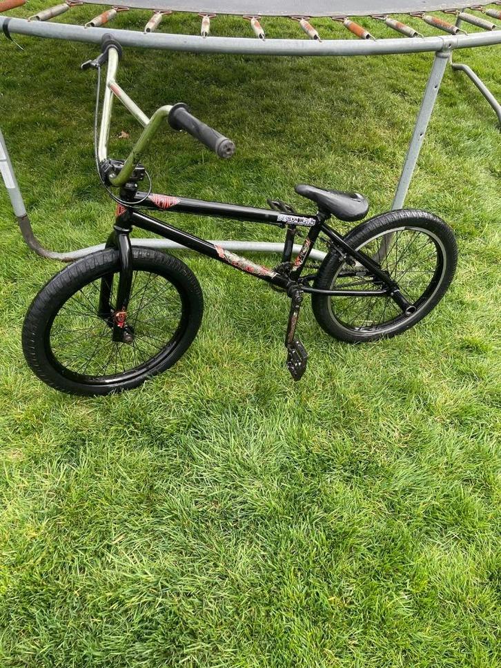 BMX, Fietsen en Brommers, Fietsen | Crossfietsen en BMX, Gebruikt, 20 tot 24 inch, Aluminium, V-brakes, Voetsteunen, Ophalen