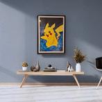 Origineel schilderij van Pokemon Pikachu, Antiek en Kunst, Kunst | Schilderijen | Modern, Ophalen of Verzenden