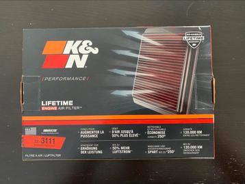 KN LUCHTFILTER VW AUDI SEAT SKODA SKODA 33-3111 K&n beschikbaar voor biedingen