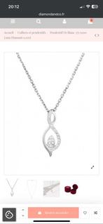 Prachtige ketting van wit goud, Handtassen en Accessoires, Kettingen, Wit, Zo goed als nieuw, Goud, Ophalen