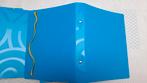 ringmapjes 21 x17.5 cm blauw, Diversen, Ophalen, Nieuw