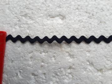 ruban serpentine zig zag 08 mm bleu marine GS0821, Enlèvement ou Envoi, Neuf