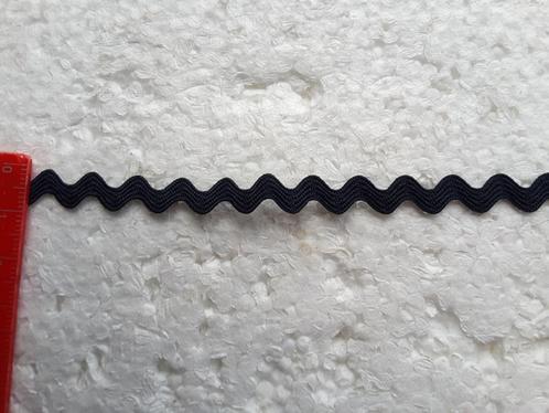 0,8 mm marineblauw zigzag serpentijnlint GS0821, Hobby en Vrije tijd, Naaien en Fournituren, Nieuw, Ophalen of Verzenden