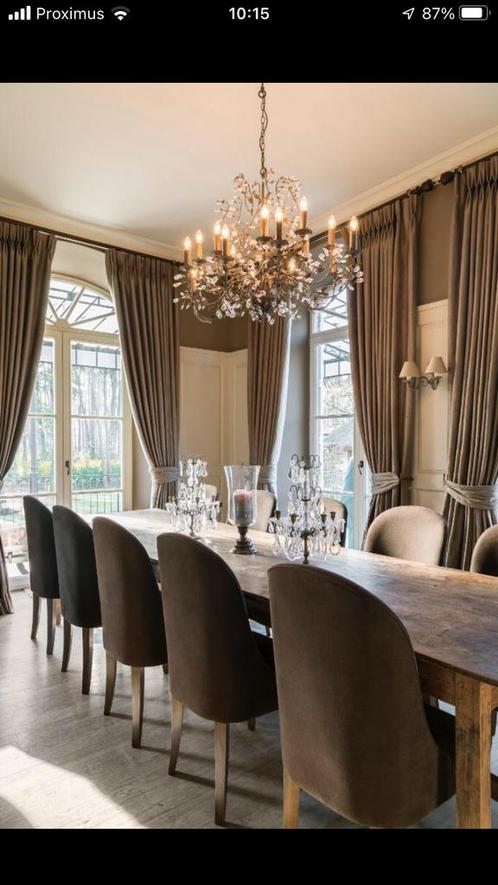 Lot luxe overgordijnen, Huis en Inrichting, Stoffering | Gordijnen en Lamellen, Gebruikt, Ophalen