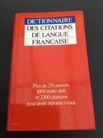 Dictionnaire des citations françaises, Comme neuf, Enlèvement ou Envoi