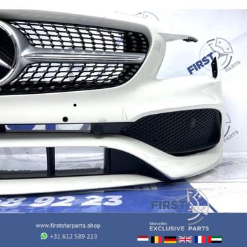 W117 CLA Facelift AMG Voorbumper compleet diamand gril Origi beschikbaar voor biedingen