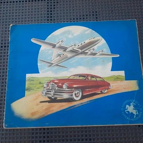 PRENTENBOEK CHOCOLADE JACQUES MID 1950´s AUTOs en VLIEGTUIGE, Boeken, Prentenboeken en Plaatjesalbums, Gelezen, Prentenboek, Ophalen