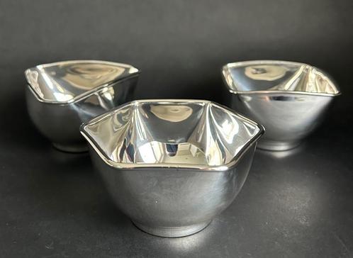 verzilverde kommetjes potjes HRW Fink Duits verzilverd, Antiek en Kunst, Antiek | Zilver en Goud, Ophalen of Verzenden