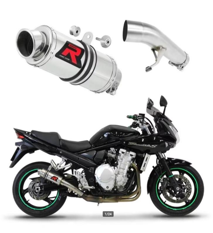 Dominator Uitlaat Suzuki GSF Bandit 650/1250 2007 - 2016, Motoren, Onderdelen | Suzuki, Nieuw, Ophalen of Verzenden