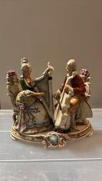 Porseleinen muzikanten koppel - Oost-Duistsland, Antiek en Kunst, Ophalen of Verzenden